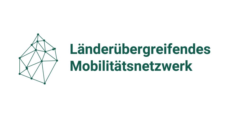 Das Logo des Länderübergreifenden Mobilitätsnetzwerks