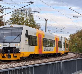 Die Schönbuchbahn auf der Bahnstrecke